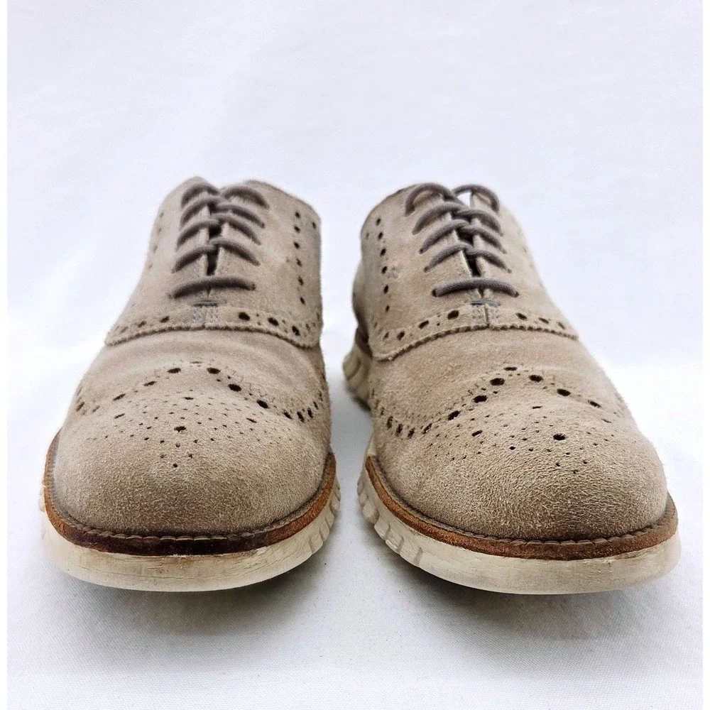 Cole Haan ● ZERØGRAND Tan Suede Oxford - Size 11‎